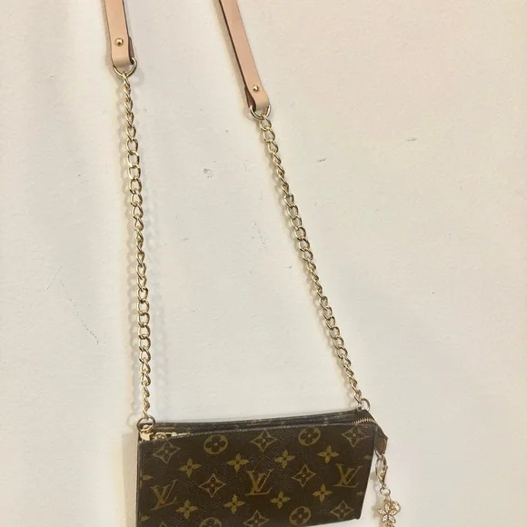 Authentic Louis Vuitton GM Bucket Cosmetic pouch crossbody bag